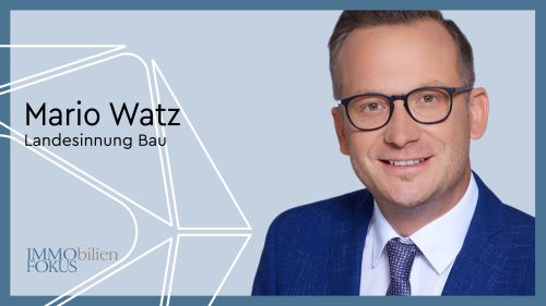 Wiener Baugewerbe: Mario Watz ist neuer Innungsmeister