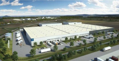 Garbe Industrial plant Logistikimmobilie südlich von Wien