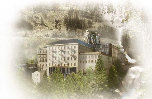 Hirmer präsentiert Baupläne für Gebäudeensemble in Bad Gastein
