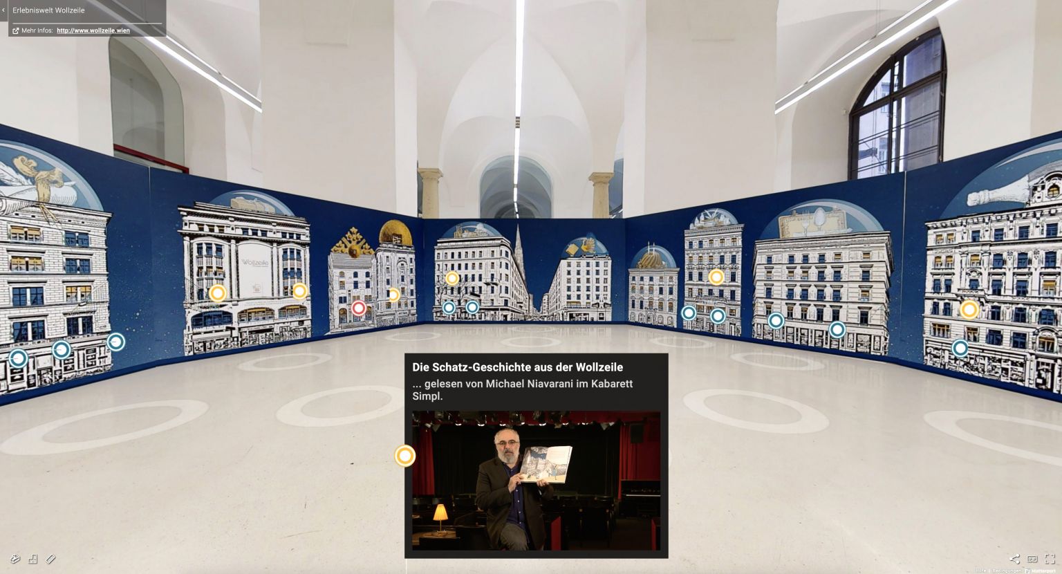 Wiener Wollzeile wird zum 3D Erlebnis