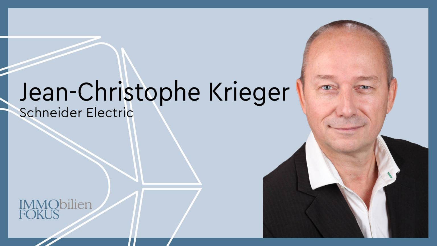 Jean-Christophe Krieger ist neuer Vizepräsident der KNX Association