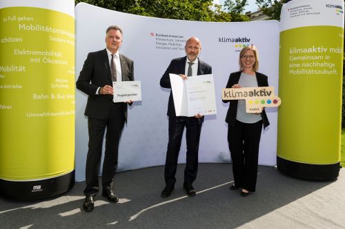„klimaaktiv mobil-Projektpartner“: SES erhält Auszeichnung