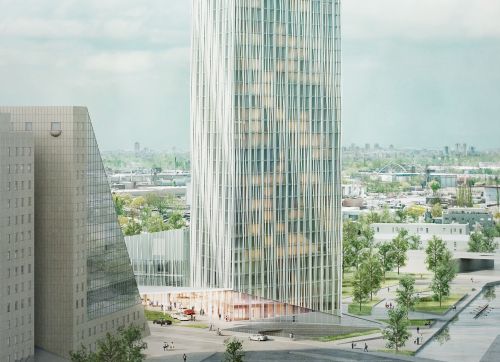 Baustart für Estrel Tower in Berlin