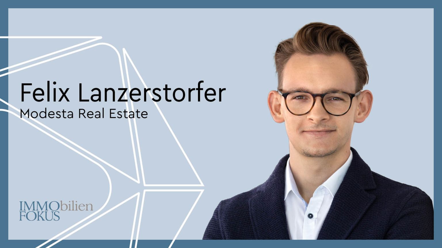 Felix Lanzerstorfer verstärkt Modesta Real Estate