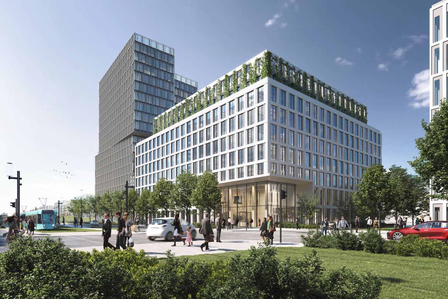UBM und Paulus entwickeln erstes Holz-Hybrid-Büro in Frankfurt