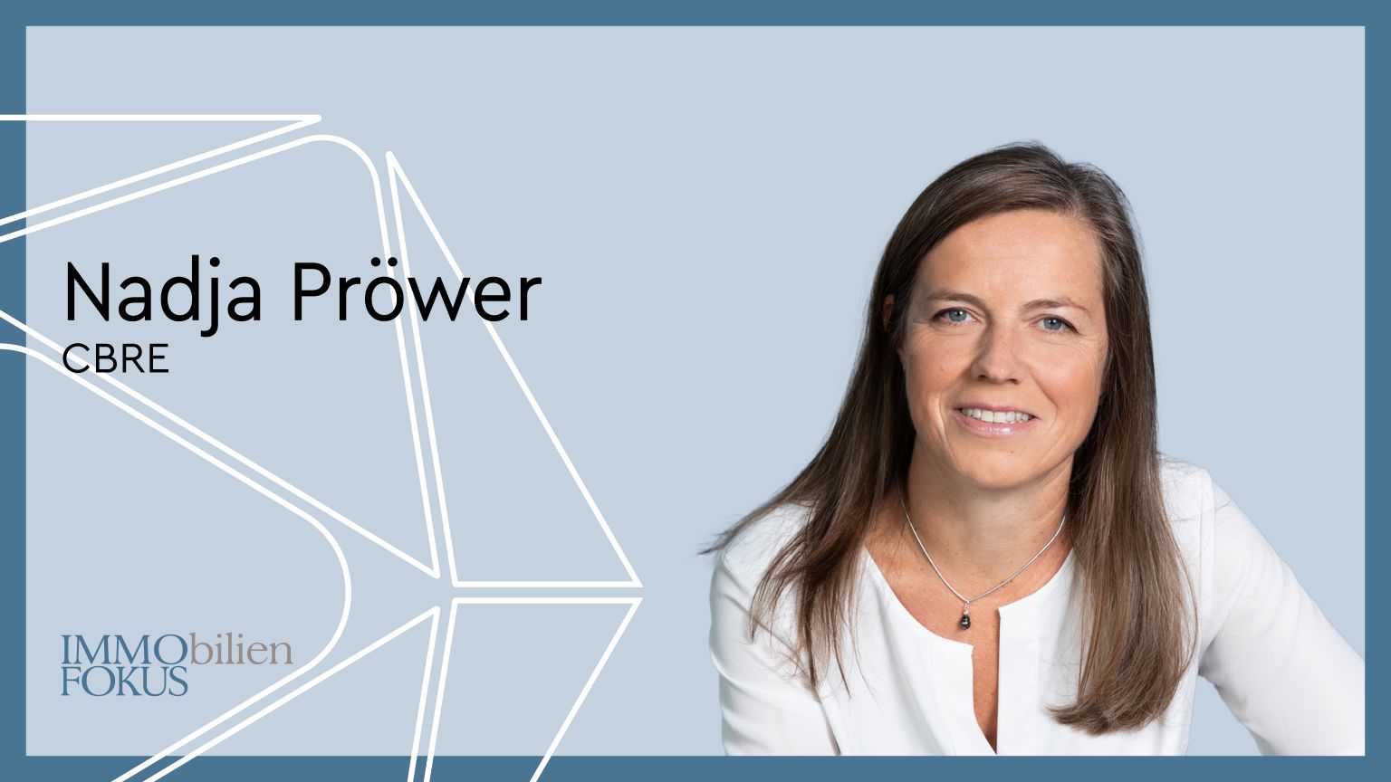 Nadja Pröwer - die neue Head of Building Consultancy bei CBRE