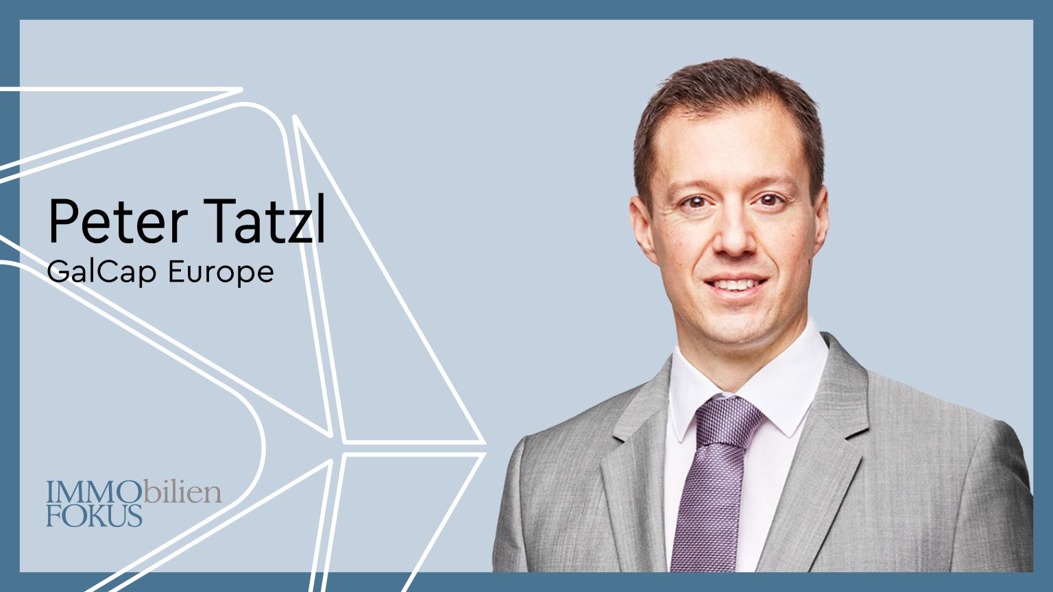 GalCap Europe holt Peter Tatzl ins Team