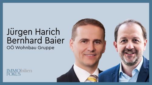 Baier und Harich neue Geschäftsführer der OÖ Wohnbau Gruppe