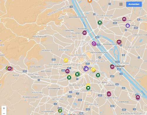 Coore veröffentlich interaktive Expansionskarte in Wien