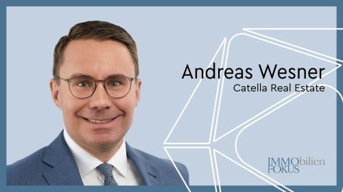 Andreas Wesner verstärkt Vorstand der Catella Real Estate