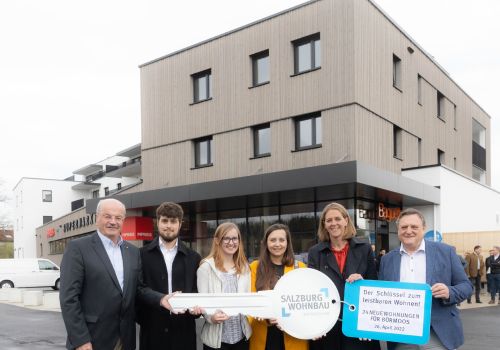 Salzburg Wohnbau stellt Großbauprojekt in Bürmoos fertig