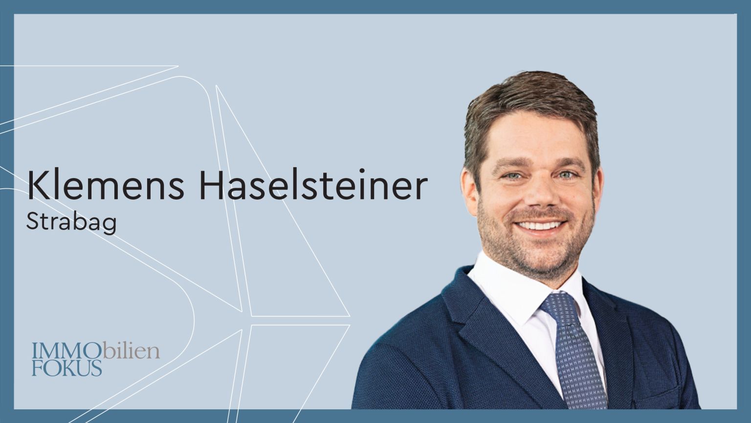 Haselsteiner-Sohn Klemens übernimmt Ruder beim Strabag-Konzern