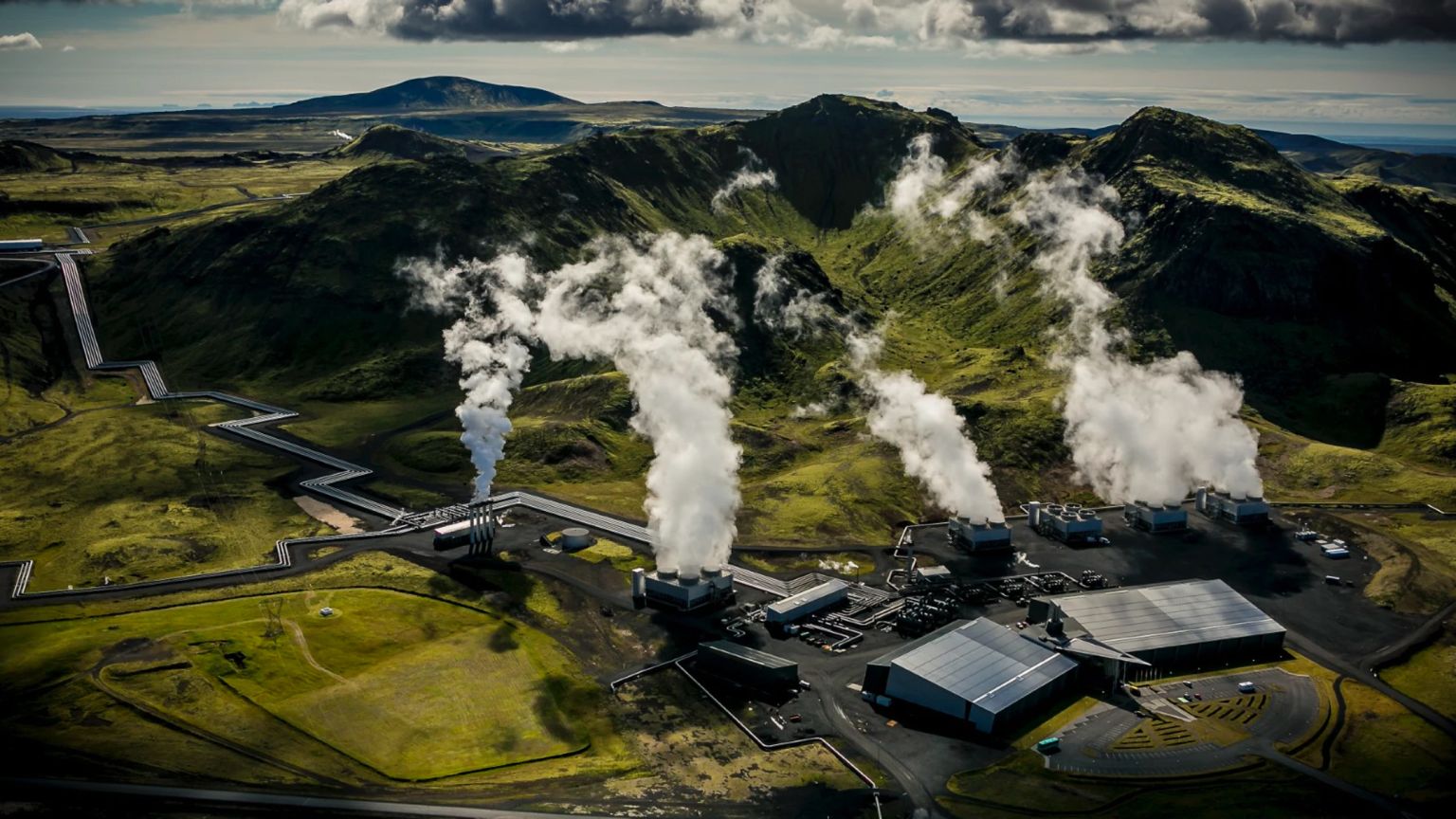 Isländisches Pilotprojekt verwandelt klimaschädliches CO2 in Steine