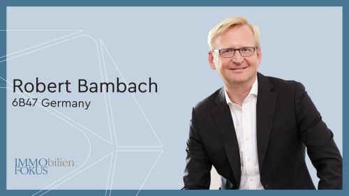 Robert Bambach ist neuer Geschäftsführer der 6B47 Germany