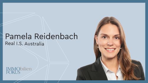 Pamela Reidenbach in der Geschäftsführung der Real I.S. Australia