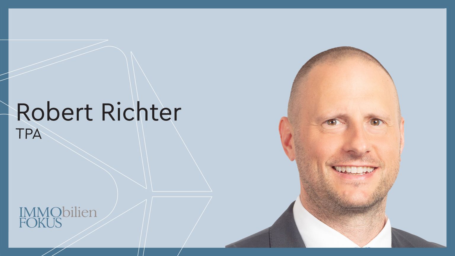 Robert Richter wird Partner bei TPA