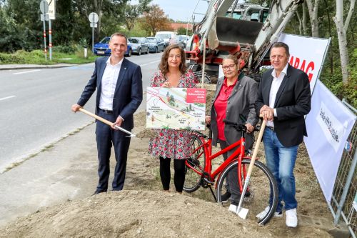 Baustart für neue Radverbindung zwischen Simmering und Schwechat