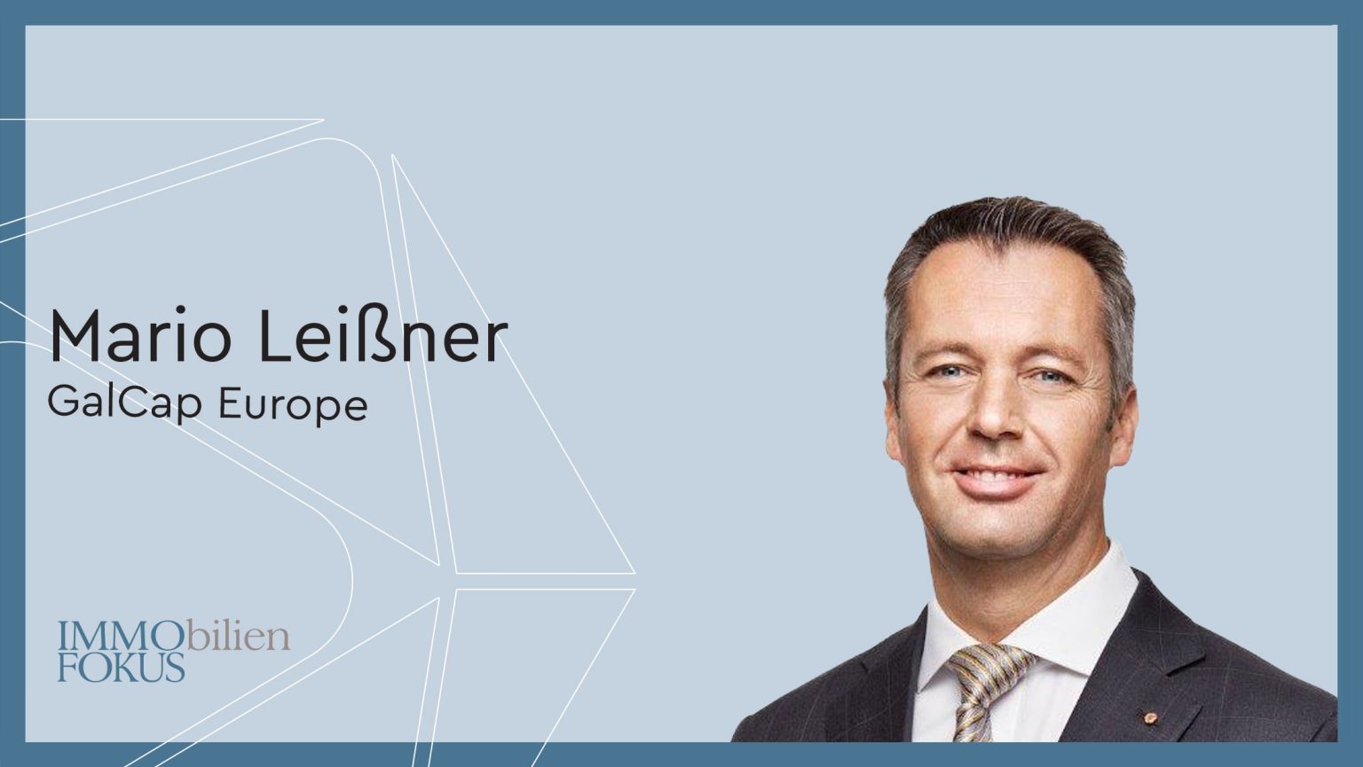 Mario Leißner ist neu im Beirat der GalCap Europe