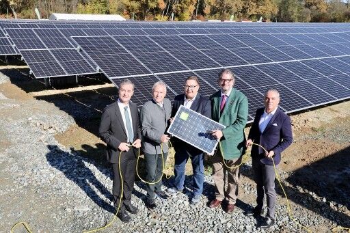 Photovoltaik-Park Neudau geht in Betrieb