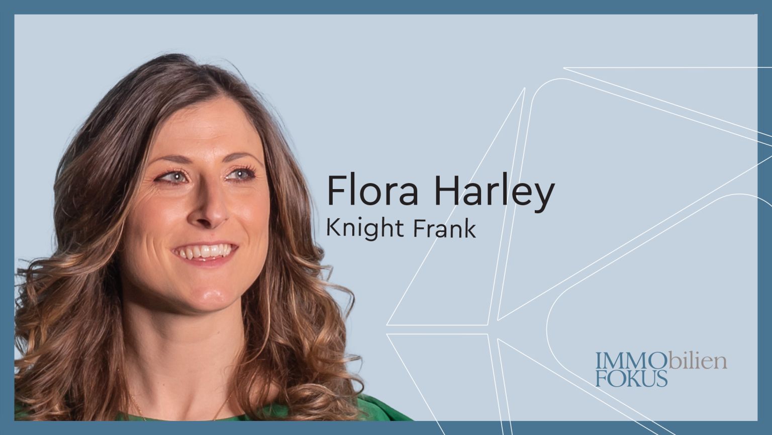 Flora Harley Leiterin des ESG-Research bei Knight Frank.