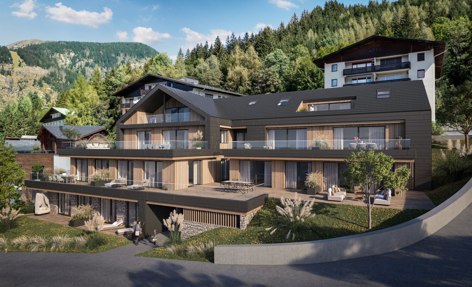 Bad Gastein: EPHIC Real Estate plant nachhaltige Design-Eigentumswohnungen „Alpensinfonie“