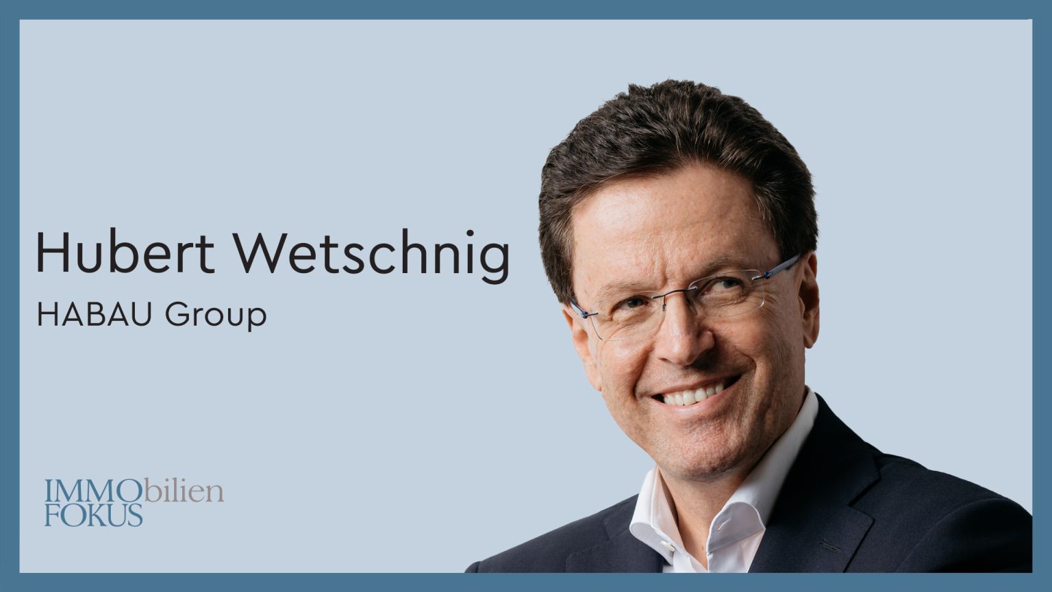 Hubert Wetschnig ist neuer Vorsitzender der Bauindustrie Oberösterreich
