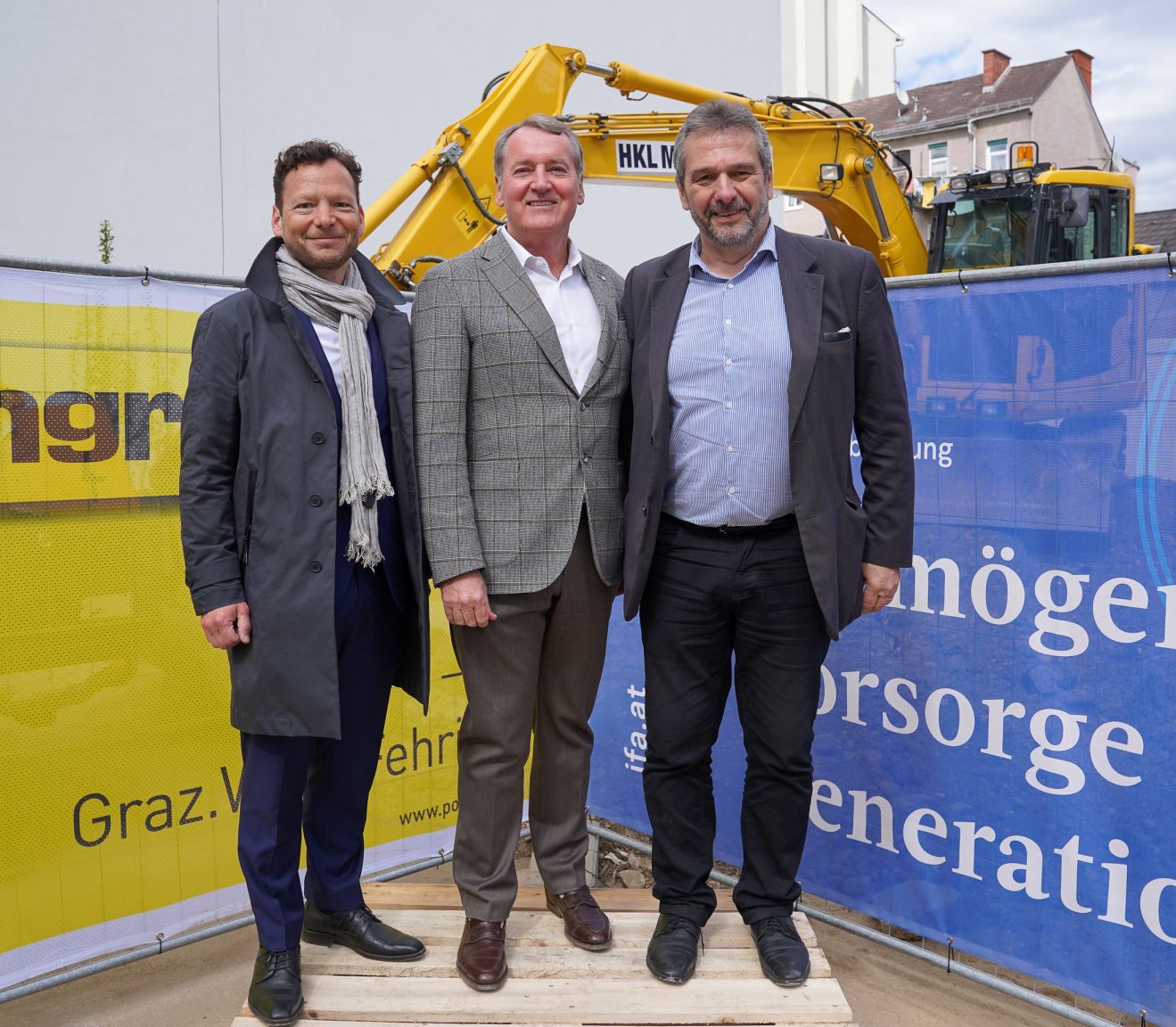 IFA AG: Gleichenfeier für Grazer Wohnbauprojekt ein Monat früher als geplant