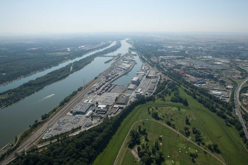 Hafen Wien 2022 mit leicht rückläufigem Ergebnis