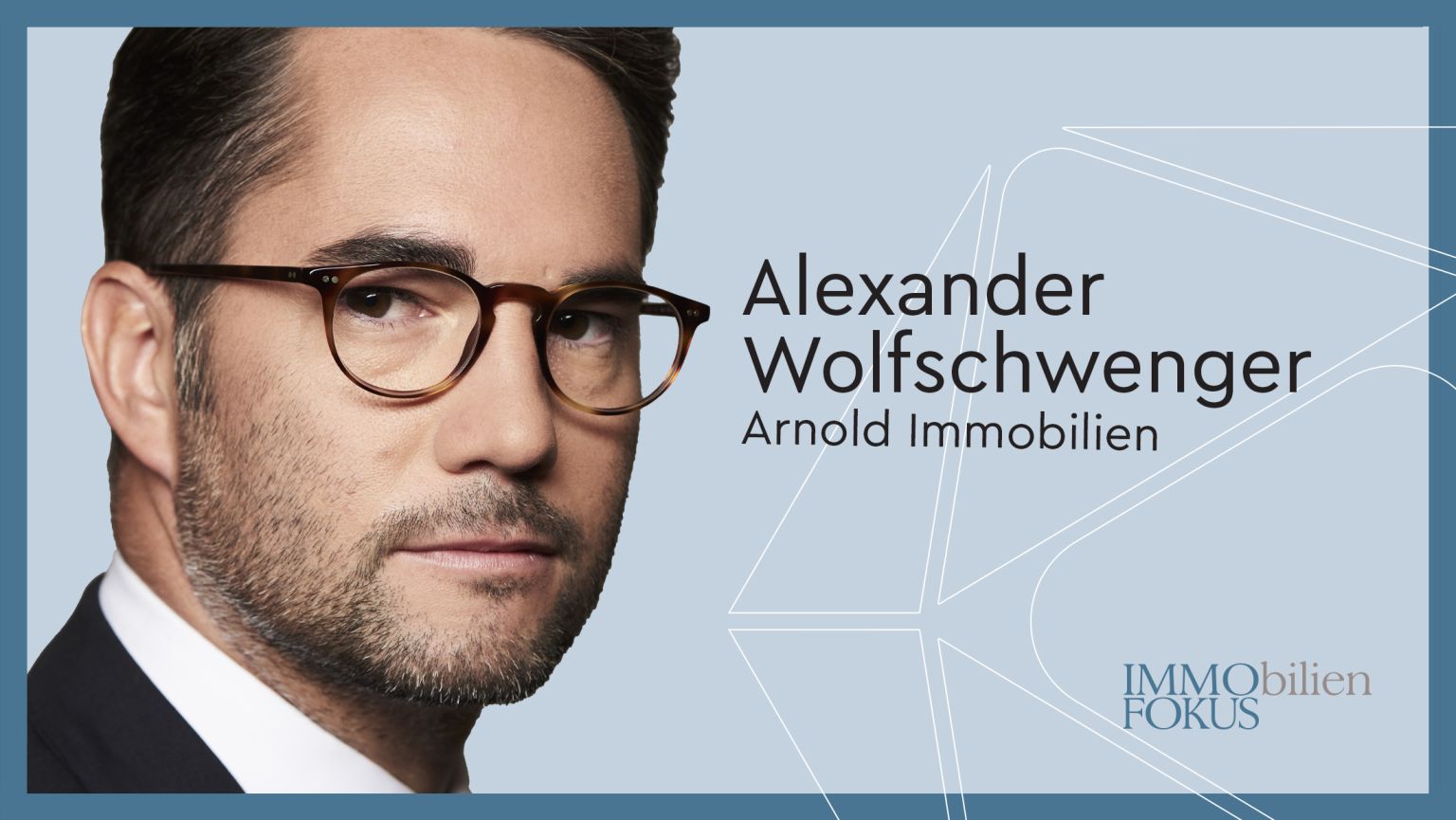 Arnold Immobilien: Alexander Wolfschwenger ist neuer Head of Residential