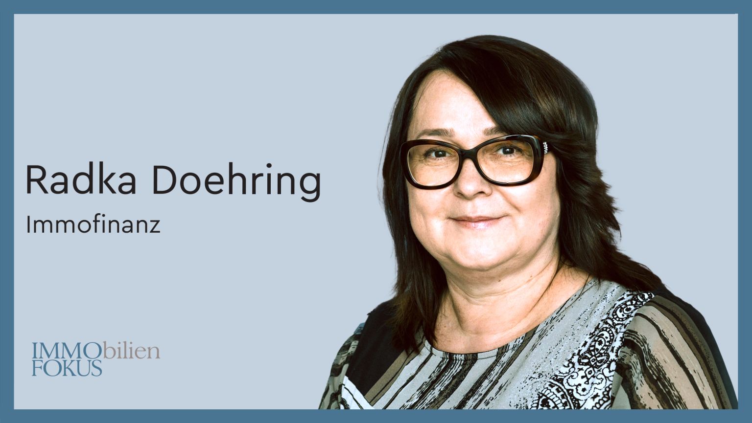 Immofinanz verlängert Vorstandsmandat von Radka Doehring