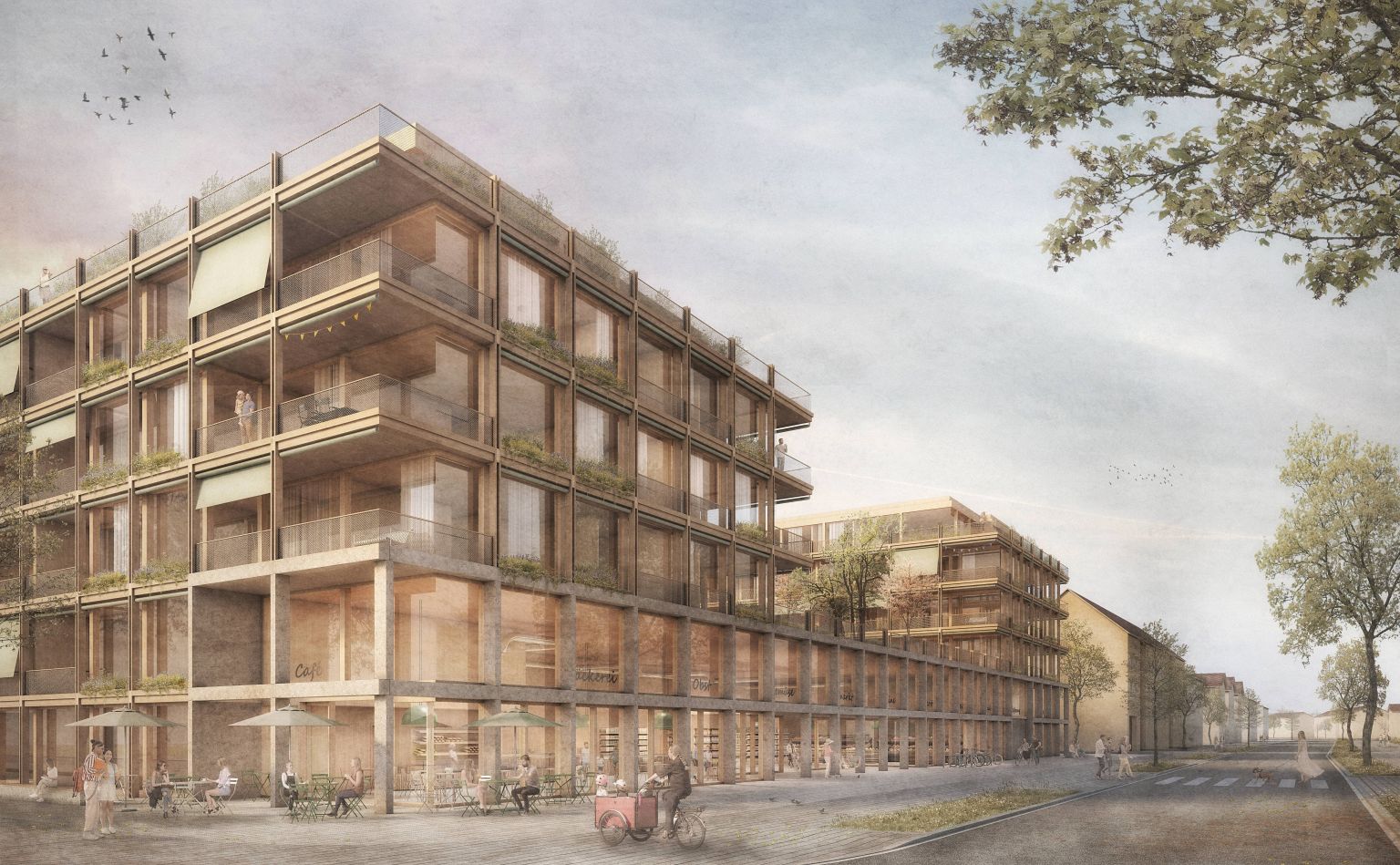 Bauvorbescheid für Münchner Wohnquartier Timber Living erteilt