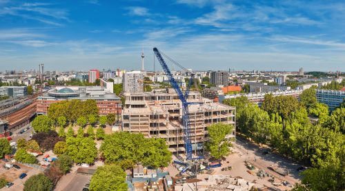 Fast die Hälfte der deutschen Baufirmen klagt über Auftragsmangel