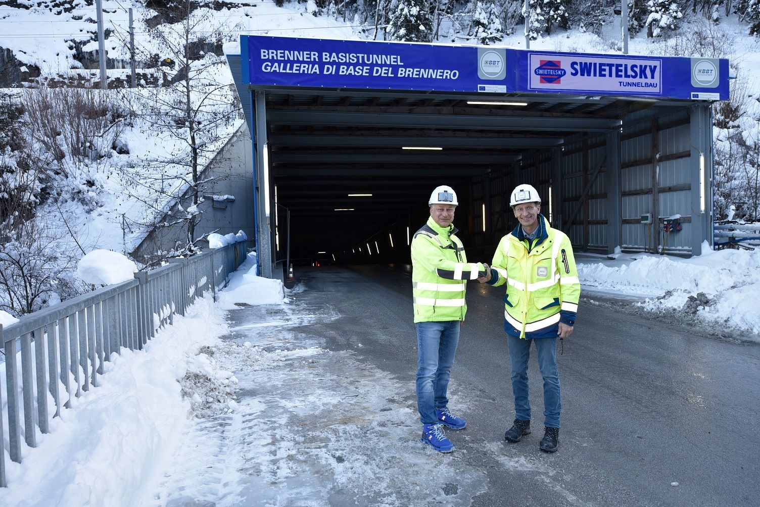 Brenner Basistunnel Hochstegen – weiteres Baulos noch vor Weihnachten abgeschlossen