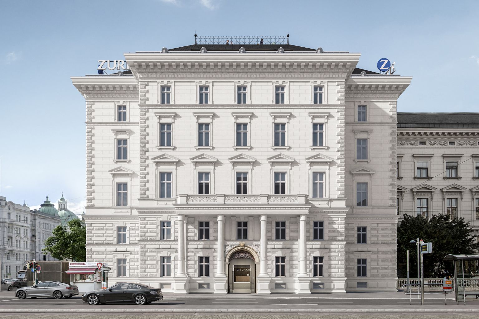 Zurich revitalisiert Zentrale am Schwarzenbergplatz