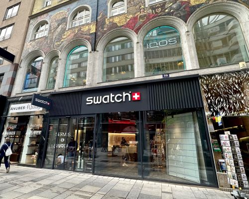 Colliers vermittelt: Neuer Swatch-Flagshipstore auf der Kärntner Straße