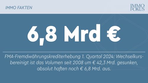 FMA-Fremdwährungskrediterhebung 1. Quartal 2024: