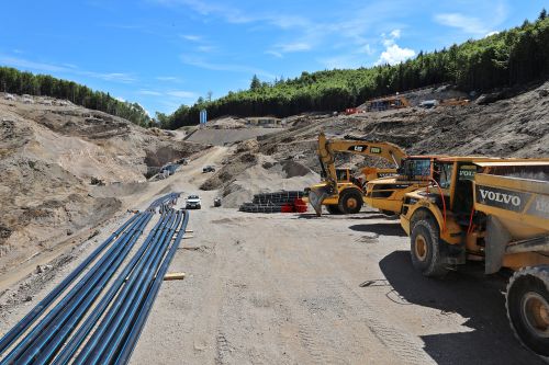 Bauarbeiten für EAG-Pumpspeicherkraftwerk in Ebensee schreiten voran