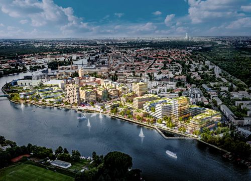 Quartiersentwicklung Behrens-Ufer in Berlin: Architekturwettbewerb abgeschlossen