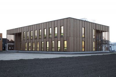 Erstes Laborgebäude aus Holz geht in Betrieb