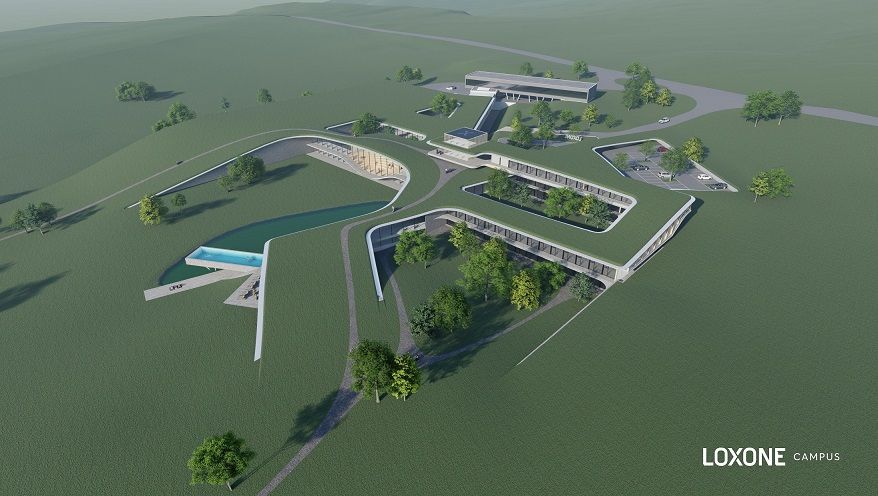 Der Loxone Campus wird gebaut