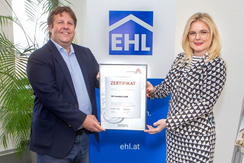 EHL Immobilien erneut als österreichischer Leitbetrieb zertifiziert