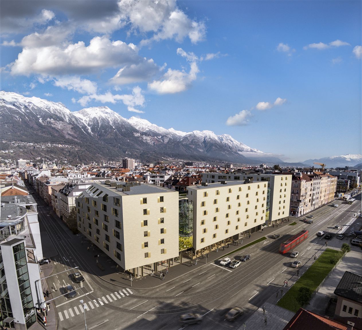 ZIMA bringt urbanes Großprojekt im Herzen Innsbrucks auf Schiene